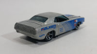 2013 Hot Wheels Workshop Performance '70 Plymouth AAR Cuda Metallic Grey Die Cast Toy Muscle Car Vehicle