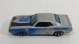 2013 Hot Wheels Workshop Performance '70 Plymouth AAR Cuda Metallic Grey Die Cast Toy Muscle Car Vehicle