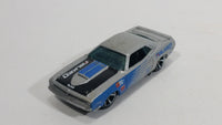 2013 Hot Wheels Workshop Performance '70 Plymouth AAR Cuda Metallic Grey Die Cast Toy Muscle Car Vehicle