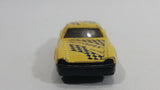 Unknown Brand Light Yellow "Huffman Racing" #23 Die Cast Toy Car Vehicle