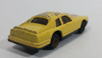 Unknown Brand Light Yellow "Huffman Racing" #23 Die Cast Toy Car Vehicle