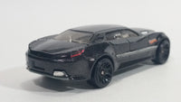 2014 Hot Wheels Ryura LX Metalflake Black Die Cast Toy Car Vehicle