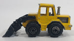 Vintage Majorette Tracto Bull Dozer Front End Loader No. 211 & 263 Yellow Black 1/87 Scale Die Cast Toy Construction Equipment Vehicle