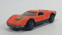 Vintage Marz Karz Ford GT 40 #5 Peach Orange Die Cast Toy Race Car Vehicle 89-27 - Made in China