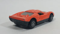 Vintage Marz Karz Ford GT 40 #5 Peach Orange Die Cast Toy Race Car Vehicle 89-27 - Made in China