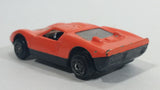 Vintage Marz Karz Ford GT 40 #5 Peach Orange Die Cast Toy Race Car Vehicle 89-27 - Made in China