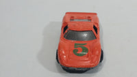 Vintage Marz Karz Ford GT 40 #5 Peach Orange Die Cast Toy Race Car Vehicle 89-27 - Made in China