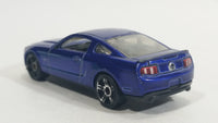 2009 Hot Wheels 2010 Ford Mustang GT Blue Dark Purple Die Cast Toy Car Vehicle