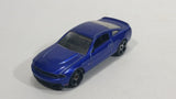 2009 Hot Wheels 2010 Ford Mustang GT Blue Dark Purple Die Cast Toy Car Vehicle