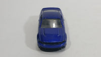 2009 Hot Wheels 2010 Ford Mustang GT Blue Dark Purple Die Cast Toy Car Vehicle