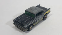 Vintage 1978 Hot Wheels '57 Chevy Black Die Cast Toy Classic Car Vehicle