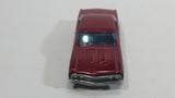 2012 Hot Wheels Muscle Mania 1967 Chevrolet Chevelle SS 396 Metalflake Maroon Red Die Cast Toy Car Vehicle