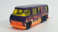 2012 Hot Wheels Heat Fleet GMC Motorhome Metalflake Purple Die Cast Toy Car Recreational Vehicle