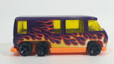 2012 Hot Wheels Heat Fleet GMC Motorhome Metalflake Purple Die Cast Toy Car Recreational Vehicle