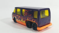 2012 Hot Wheels Heat Fleet GMC Motorhome Metalflake Purple Die Cast Toy Car Recreational Vehicle