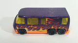 2012 Hot Wheels Heat Fleet GMC Motorhome Metalflake Purple Die Cast Toy Car Recreational Vehicle