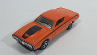 2010 Hot Wheels '71 Dodge Charger Orange Die Cast Toy Muscle Car Vehicle