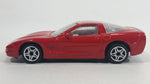 Burago 2004 Chevrolet Corvette Red 1/43 Scale Die Cast Toy Car Vehicle