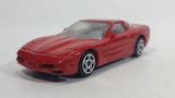 Burago 2004 Chevrolet Corvette Red 1/43 Scale Die Cast Toy Car Vehicle