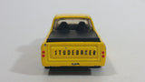 2011 Hot Wheels '63 Studebaker Champ Truck Yellow Die Cast Toy Classic Car Vehicle With Good Year Eagle Tires