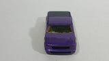 2010 Hot Wheels Hot Haulers Steel Flame Purple Die Cast Toy Car Low Rider Truck Vehicle