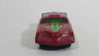 2009 Hot Wheels Modified Rides At-A-Tude Dark Red Die Cast Toy Car Vehicle