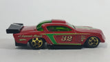 2009 Hot Wheels Modified Rides At-A-Tude Dark Red Die Cast Toy Car Vehicle