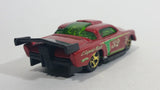 2009 Hot Wheels Modified Rides At-A-Tude Dark Red Die Cast Toy Car Vehicle