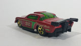 2009 Hot Wheels Modified Rides At-A-Tude Dark Red Die Cast Toy Car Vehicle