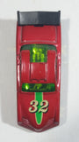 2009 Hot Wheels Modified Rides At-A-Tude Dark Red Die Cast Toy Car Vehicle