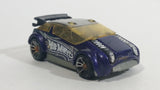 2011 Hot Wheels Night Burnerz Super Gnat Metallic Purple Die Cast Toy Car Vehicle