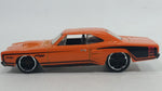 2012 Hot Wheels Muscle Mania - Mopar '69 Dodge Coronet Super Bee Orange Die Cast Toy Muscle Car Vehicle