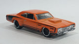 2012 Hot Wheels Muscle Mania - Mopar '69 Dodge Coronet Super Bee Orange Die Cast Toy Muscle Car Vehicle