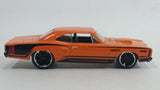 2012 Hot Wheels Muscle Mania - Mopar '69 Dodge Coronet Super Bee Orange Die Cast Toy Muscle Car Vehicle