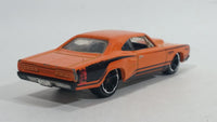 2012 Hot Wheels Muscle Mania - Mopar '69 Dodge Coronet Super Bee Orange Die Cast Toy Muscle Car Vehicle