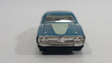 2011 Hot Wheels Muscle Mania '71 Dodge Charger Light Blue Die Cast Toy Muscle Car Vehicle