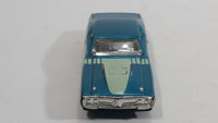 2011 Hot Wheels Muscle Mania '71 Dodge Charger Light Blue Die Cast Toy Muscle Car Vehicle