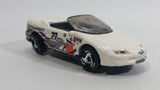 2000 Hot Wheels Sport Stars Camaro Convertible White Die Cast Toy Car Vehicle - Basketball Themed