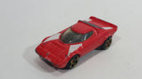 2002 Hot Wheels First Editions Lancia Stratos Red Die Cast Toy Car Vehicle