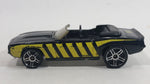 2008 Hot Wheels 1969 Chevrolet Camaro Convertible Black w/ Yellow Bee Die Cast Toy Car Vehicle