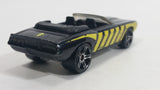 2008 Hot Wheels 1969 Chevrolet Camaro Convertible Black w/ Yellow Bee Die Cast Toy Car Vehicle