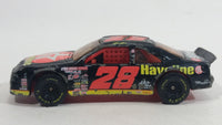 1997 Hot Wheels Pro Racing - Basic T-Bird Stocker Black Ernie Irvan #28 Texaco Havoline Die Cast Toy Nascar Race Car Vehicle