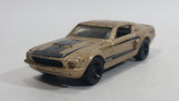 2011 Hot Wheels Muscle Mania '67 Shelby GT500 Metallic Gold Die Cast Toy Muscle Car Vehicle