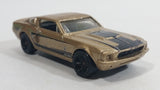 2011 Hot Wheels Muscle Mania '67 Shelby GT500 Metallic Gold Die Cast Toy Muscle Car Vehicle