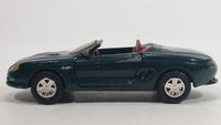 Motor Max Mustang Mach III Convertible 1/43 Scale Dark Green No. 4009 Die Cast Toy Car Vehicle with Opening Doors