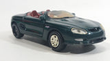 Motor Max Mustang Mach III Convertible 1/43 Scale Dark Green No. 4009 Die Cast Toy Car Vehicle with Opening Doors