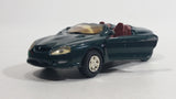 Motor Max Mustang Mach III Convertible 1/43 Scale Dark Green No. 4009 Die Cast Toy Car Vehicle with Opening Doors