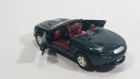 Motor Max Mustang Mach III Convertible 1/43 Scale Dark Green No. 4009 Die Cast Toy Car Vehicle with Opening Doors