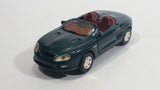 Motor Max Mustang Mach III Convertible 1/43 Scale Dark Green No. 4009 Die Cast Toy Car Vehicle with Opening Doors