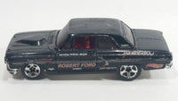 2001 Hot Wheels First Editions Ford Thunderbolt Black Die Cast Toy Muscle Car Vehicle